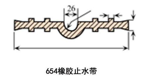 654橡胶止水带